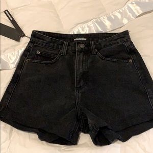 NWT Black Jean Shorts 🖤